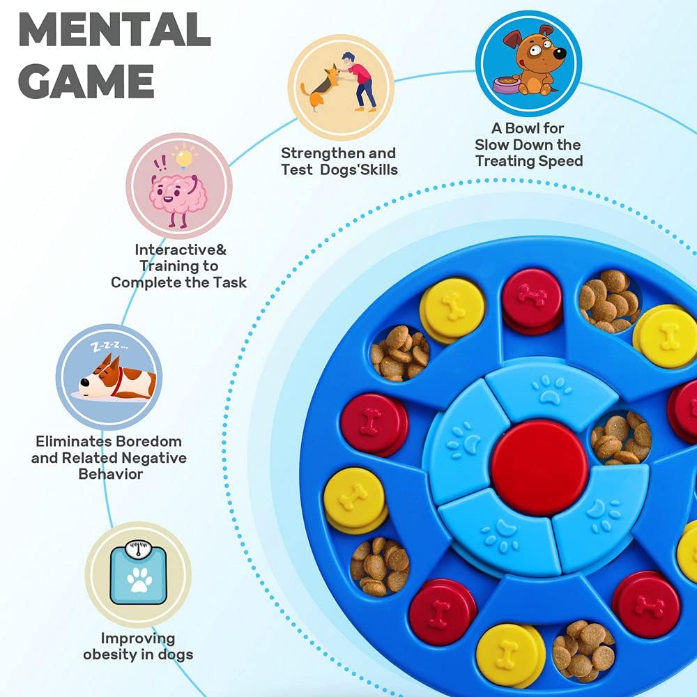 Yoboeew Dog Puzzle Toys Interactive Toy for Puppy IQ Stimulation