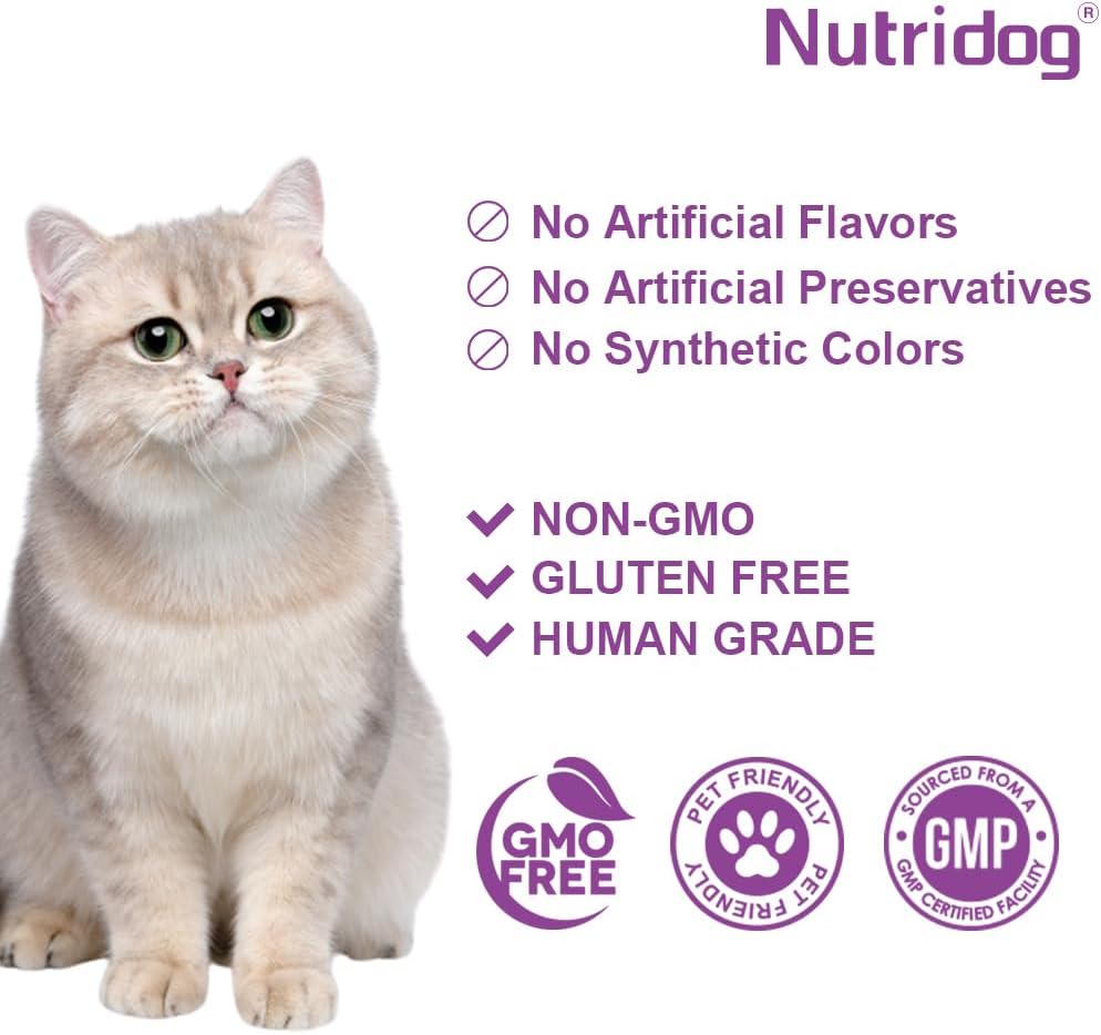 Nutridog Hairball Treats for Cats