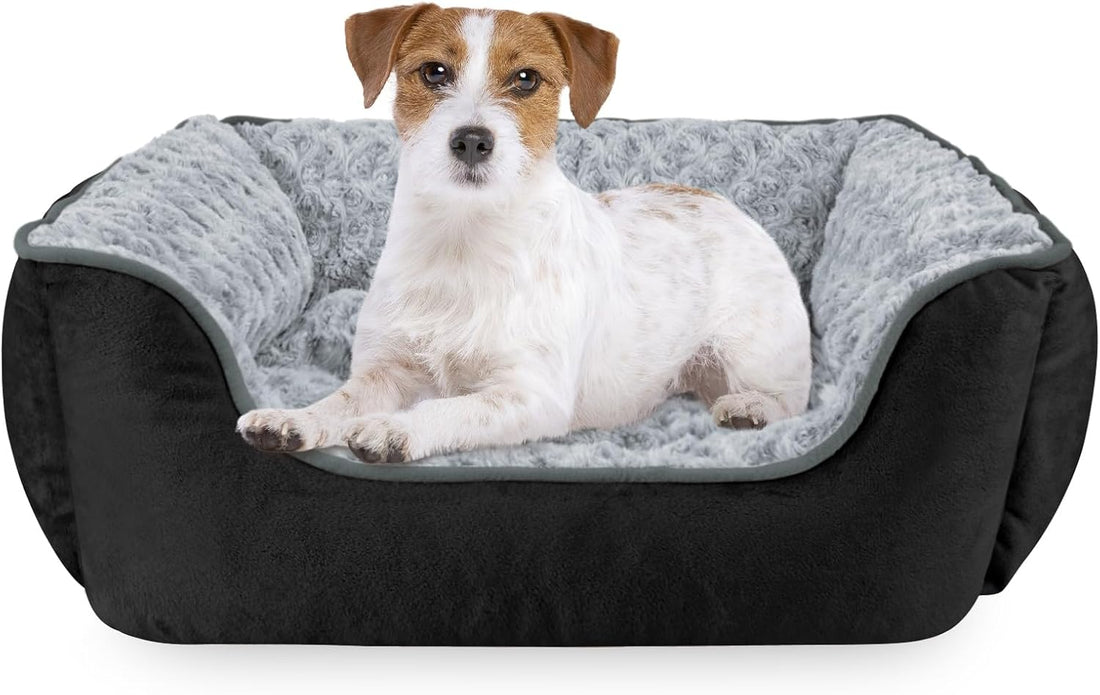 JOEJOY Rectangle Dog Bed for Large Medium Small Dogs