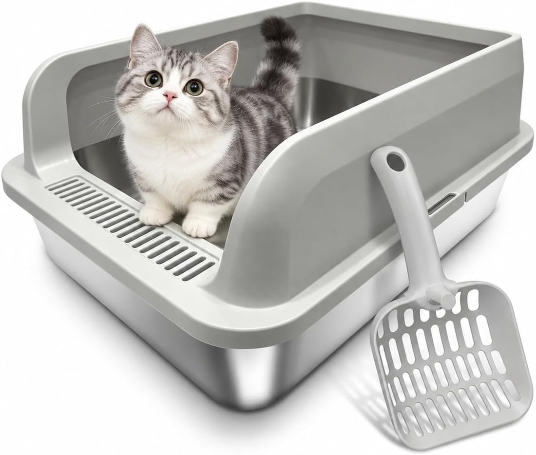 Stainless Steel Cat Litter Box
