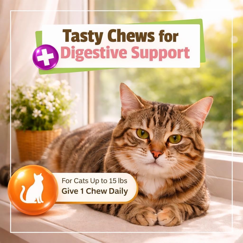 Pet Naturals Calming Chews for Cats, Chicken Flavor, 30 Count