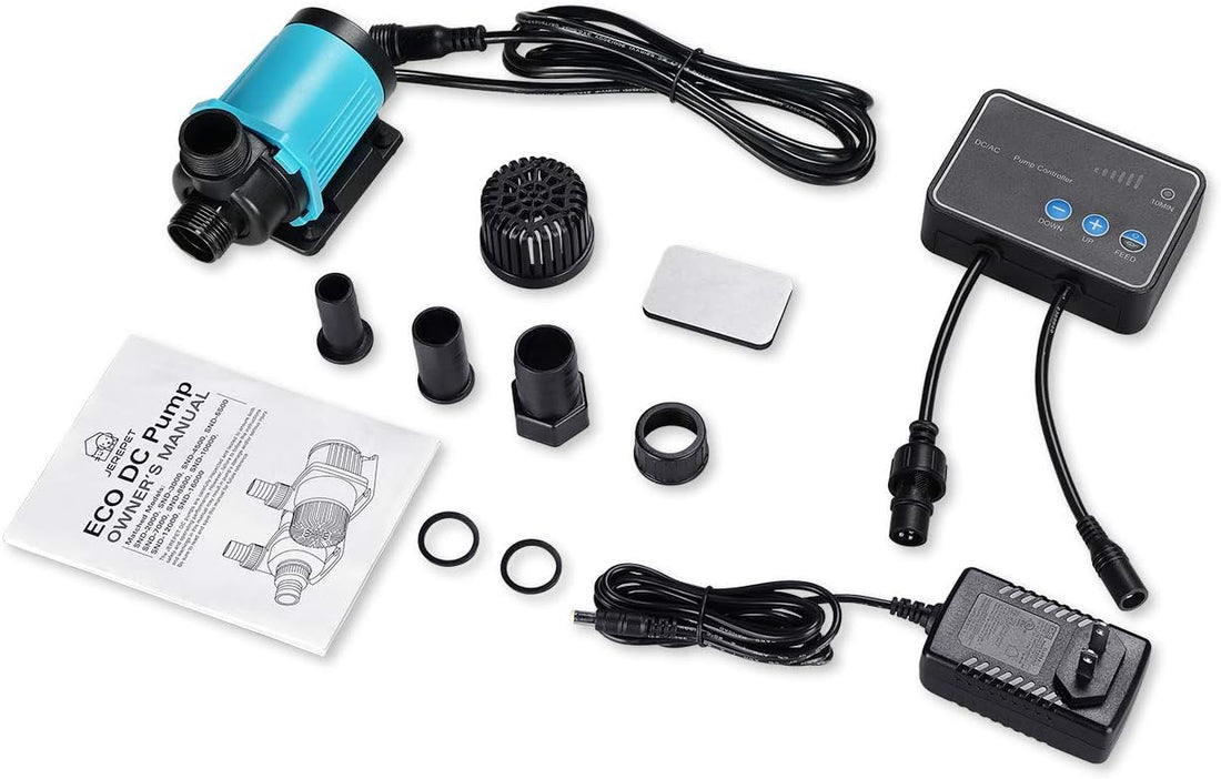 800GPH 30W16FT Aquarium 24V DC Water Pump with Controller