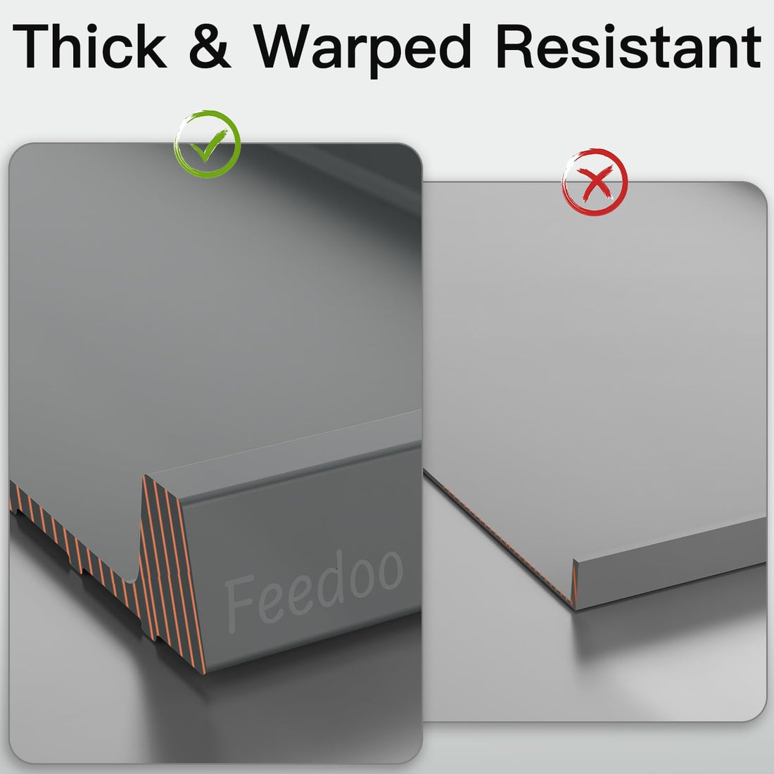 Feedoo Pet Feeding Mat, Water-Proof Silicone Placement for Food Water