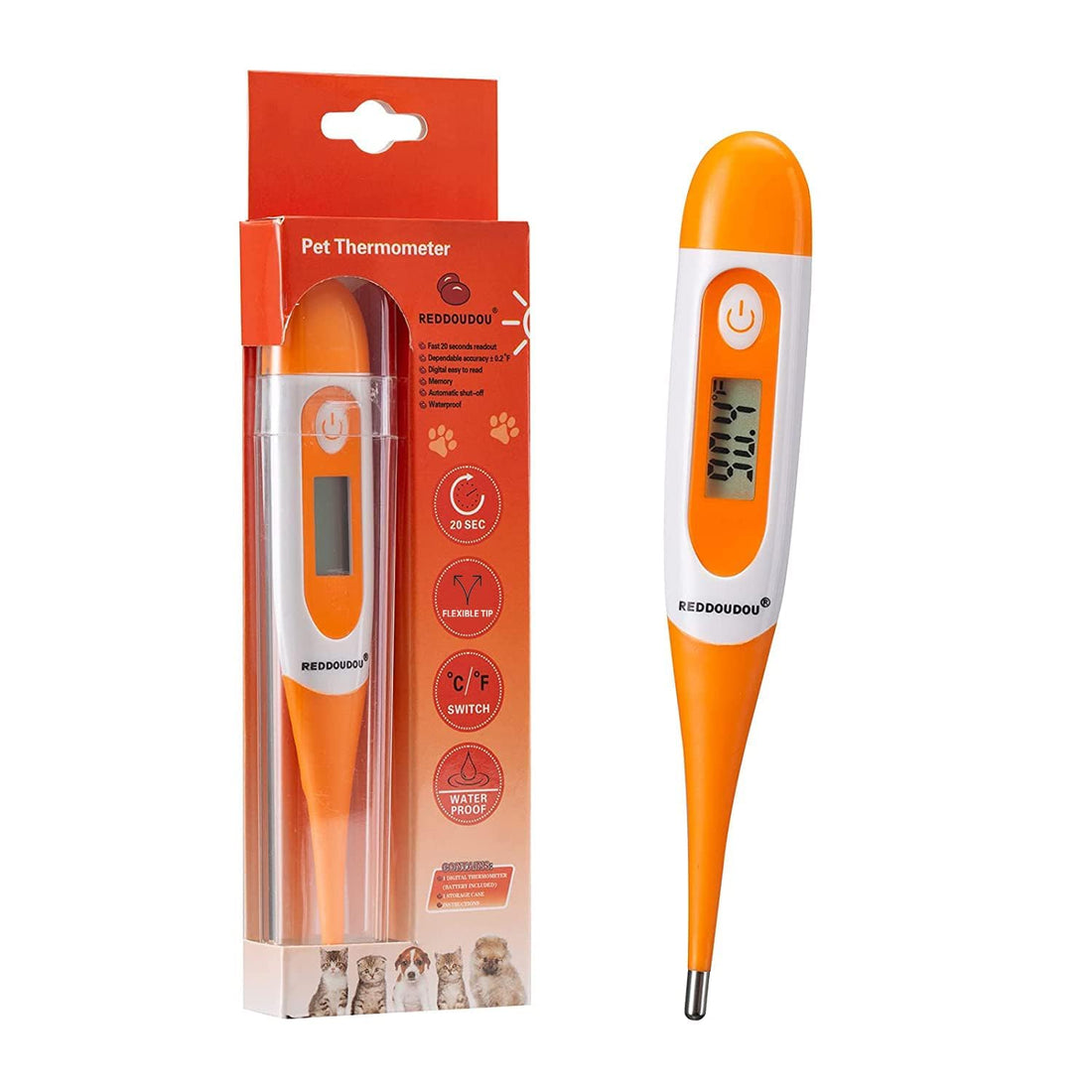 Digital Pet Thermometer for Accurate Fever Detection