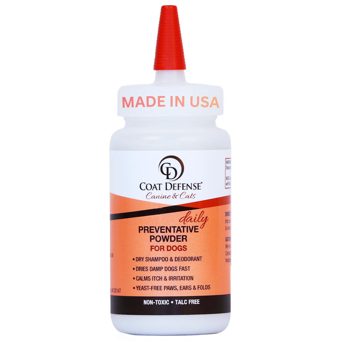 COAT DEFENSE Daily Preventative Powder | Made in USA