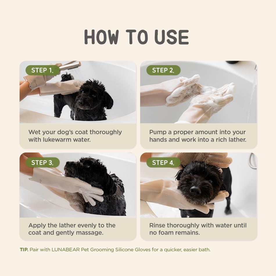 Gentle Cleansing Dog Shampoo and Conditioner, 16.9 fl oz