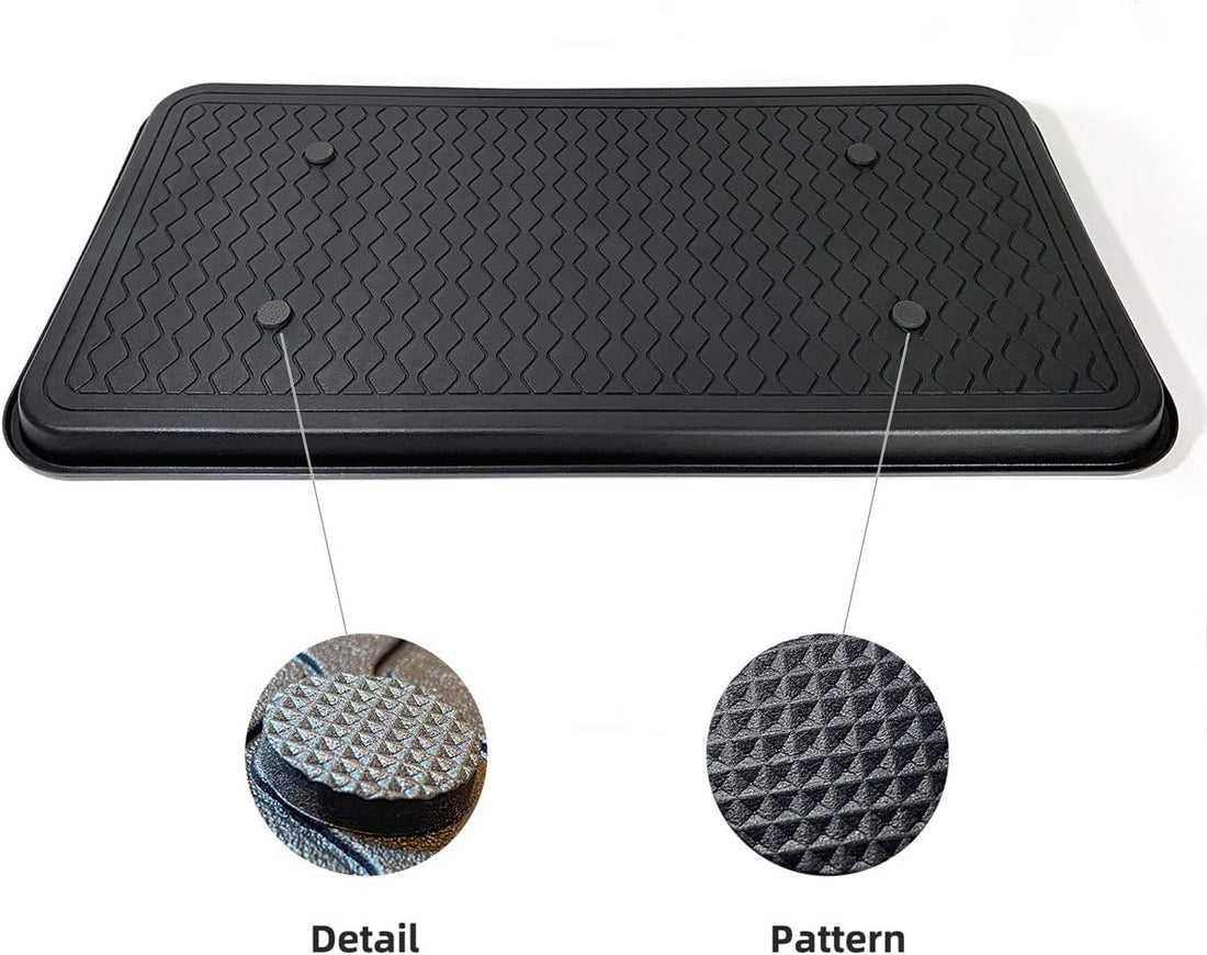 Finorder Multi-Purpose Boot Trays, 2 Pack, 30" x 15" x 1.2", Black