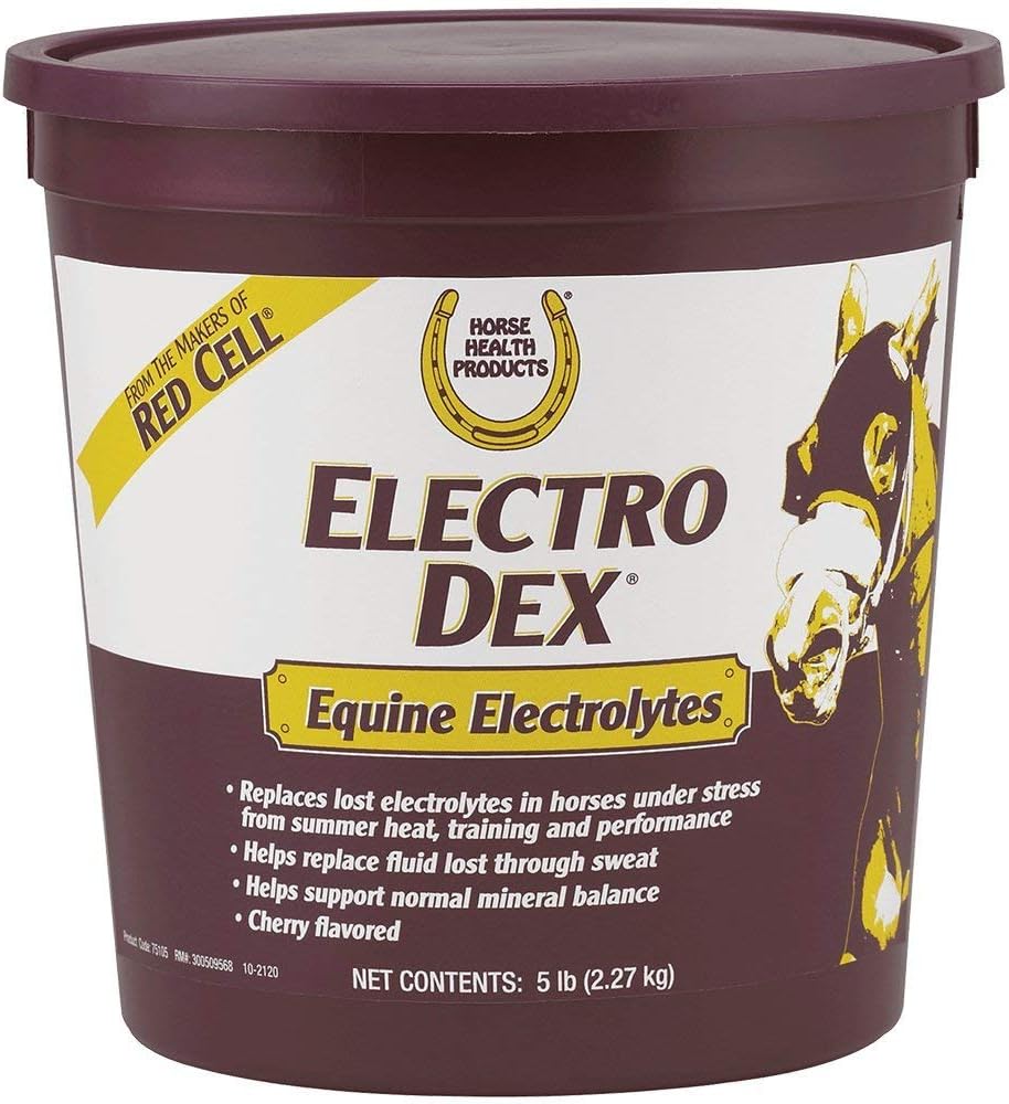 Farnam Horse Health Electro Dex Equine Elecrolytes, 5-Pound, Pink