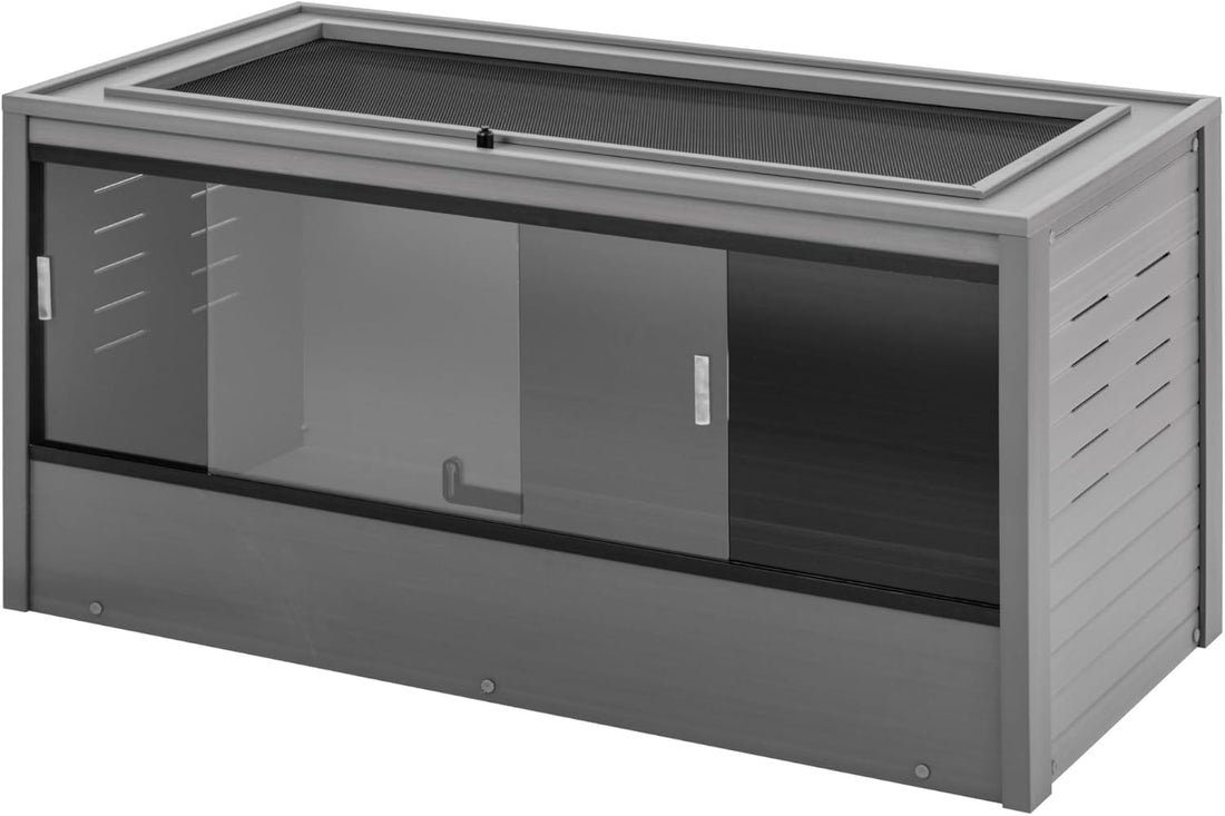 New Age Pet® ECOFLEX® 48" Mojave Reptile Enclosure, Large, Grey