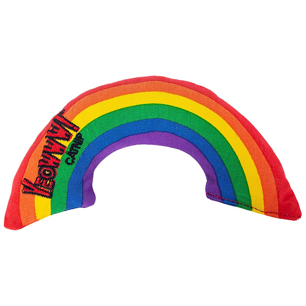 Yeowww! Catnip Rainbow Toy for Cats - Colorful Arch Shape