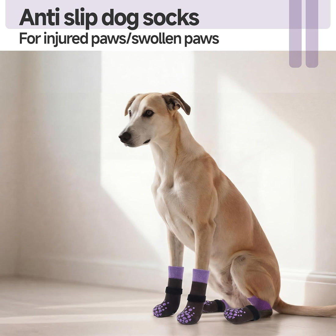 ROZKITCH 2 Pairs Cat Sock for Injured Paws
