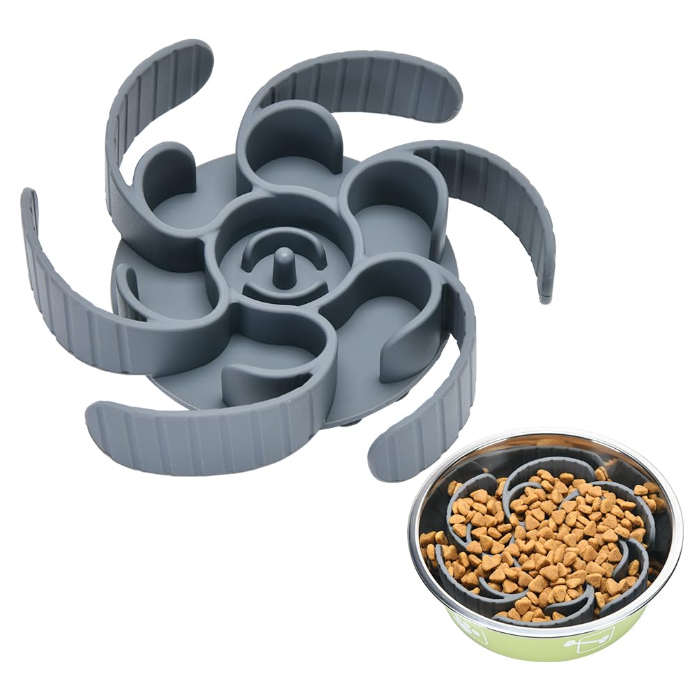 Slow Feeder Dog Bowls Insert,Third Generation upgradedSuper Firm
