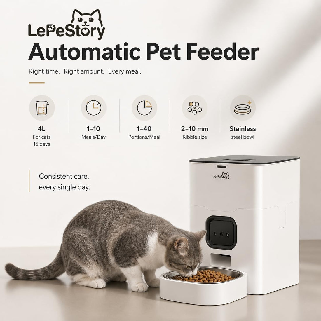 Automatic Cat Feeder with APP