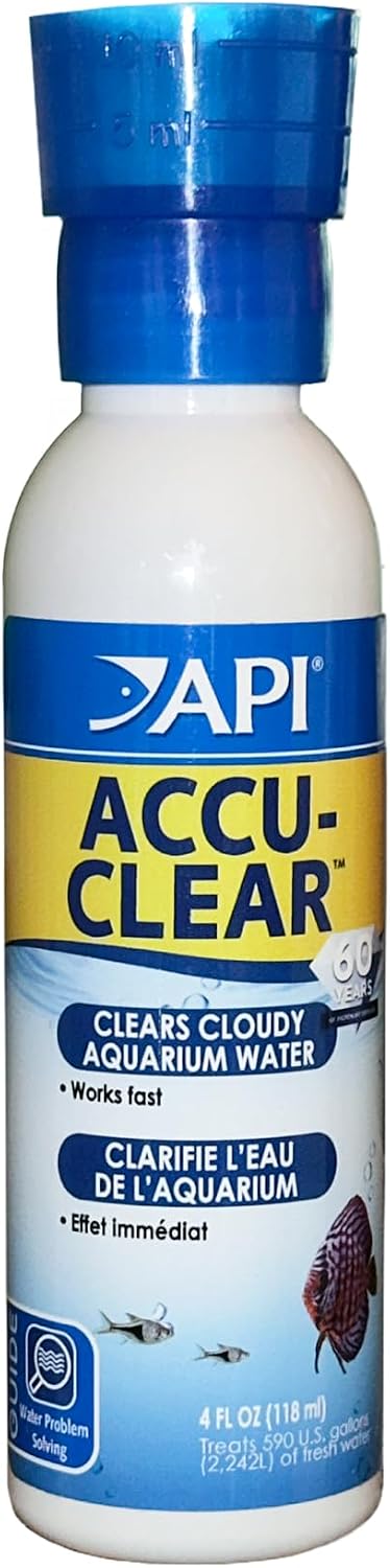 API ACCU-CLEAR Freshwater Aquarium Water Clarifier 8-Ounce Bottle