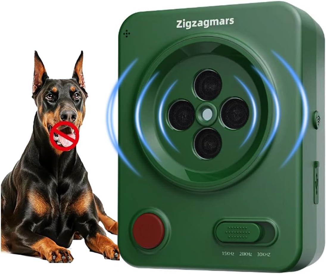 Ultrasonic Anti Barking Device for Dogs, No App, Instant Use