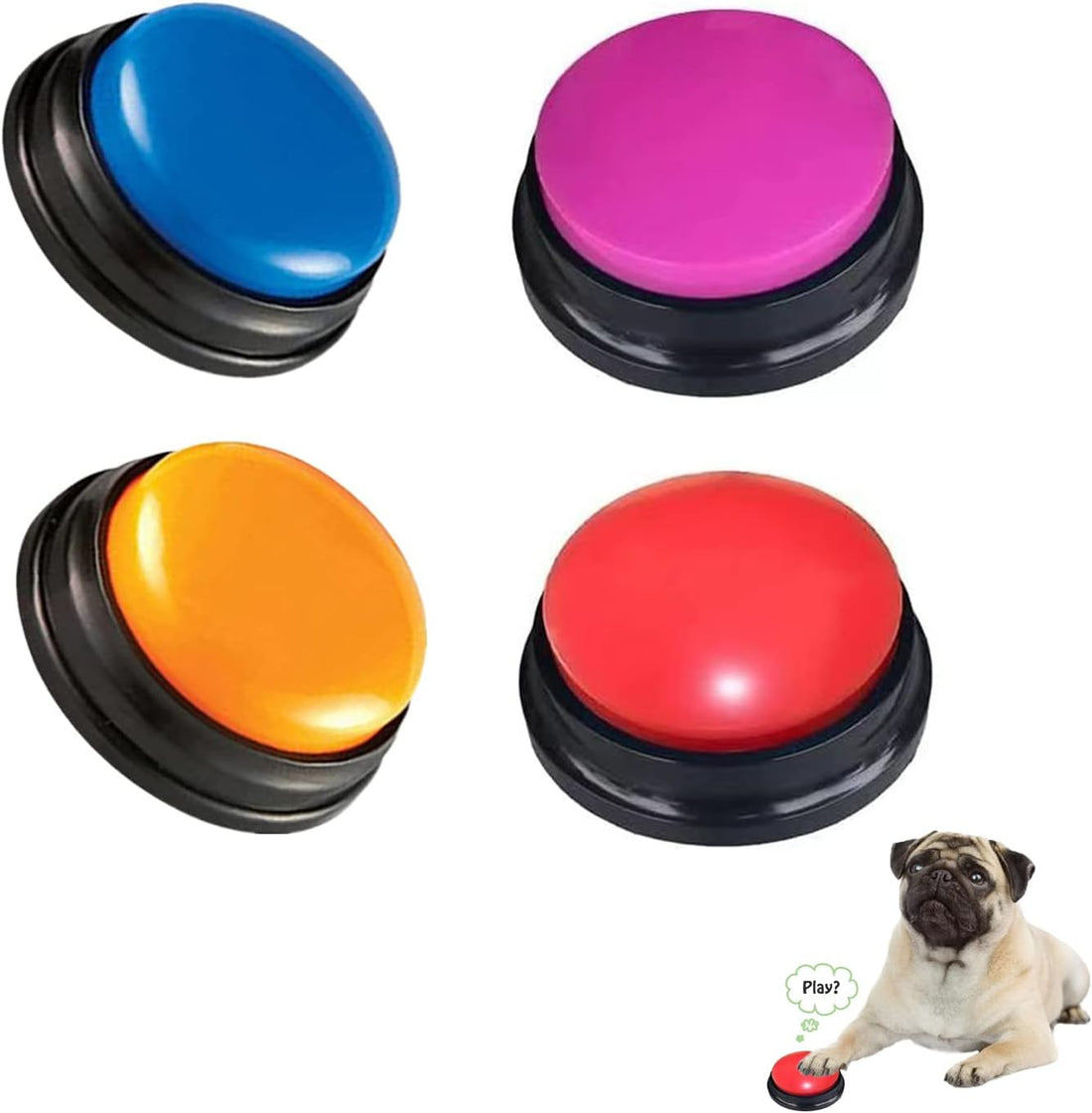 FINEST+ Voice Recording Dog Communication Buttons