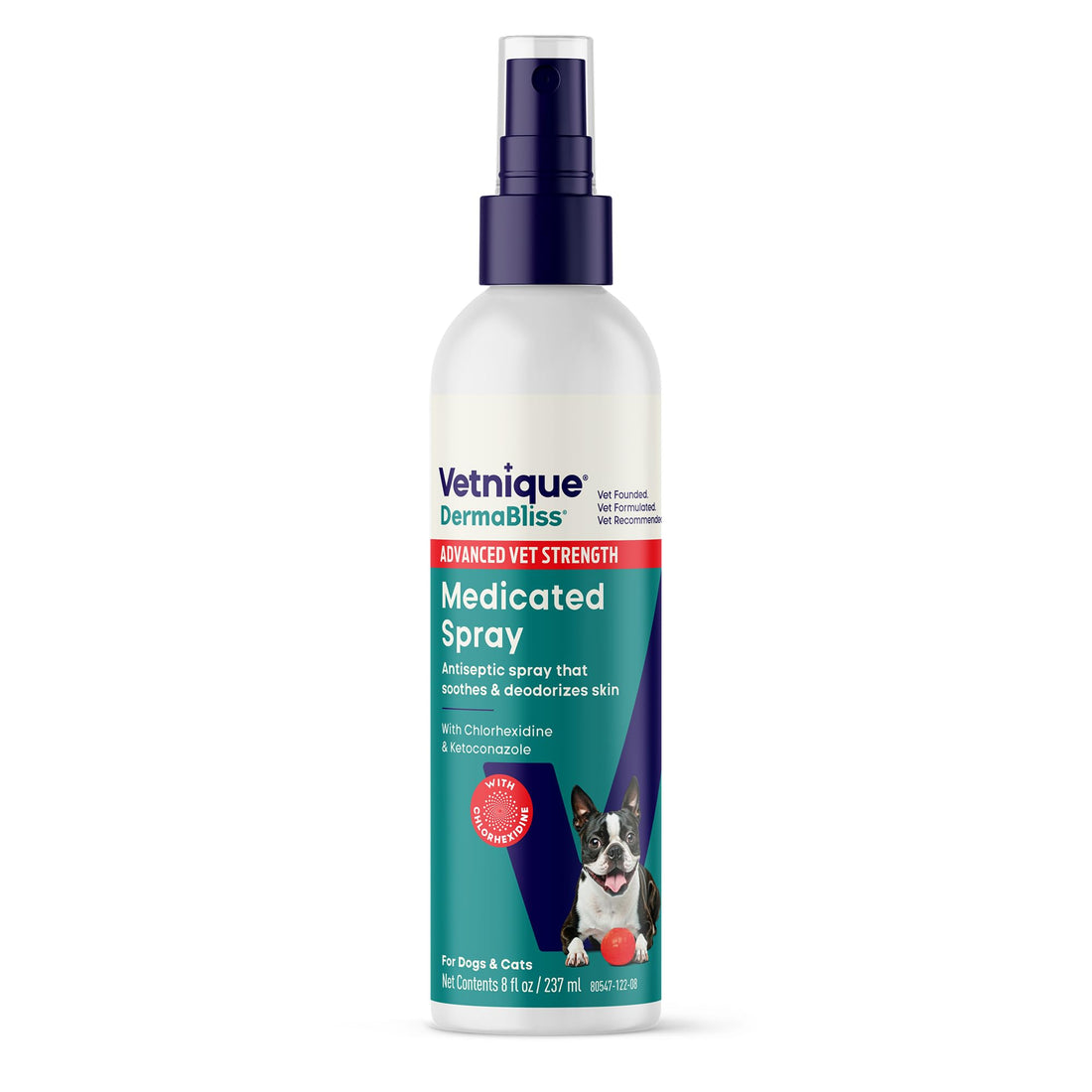 Vetnique Dermabliss Chlorhexidine Spray for Dogs and Cats