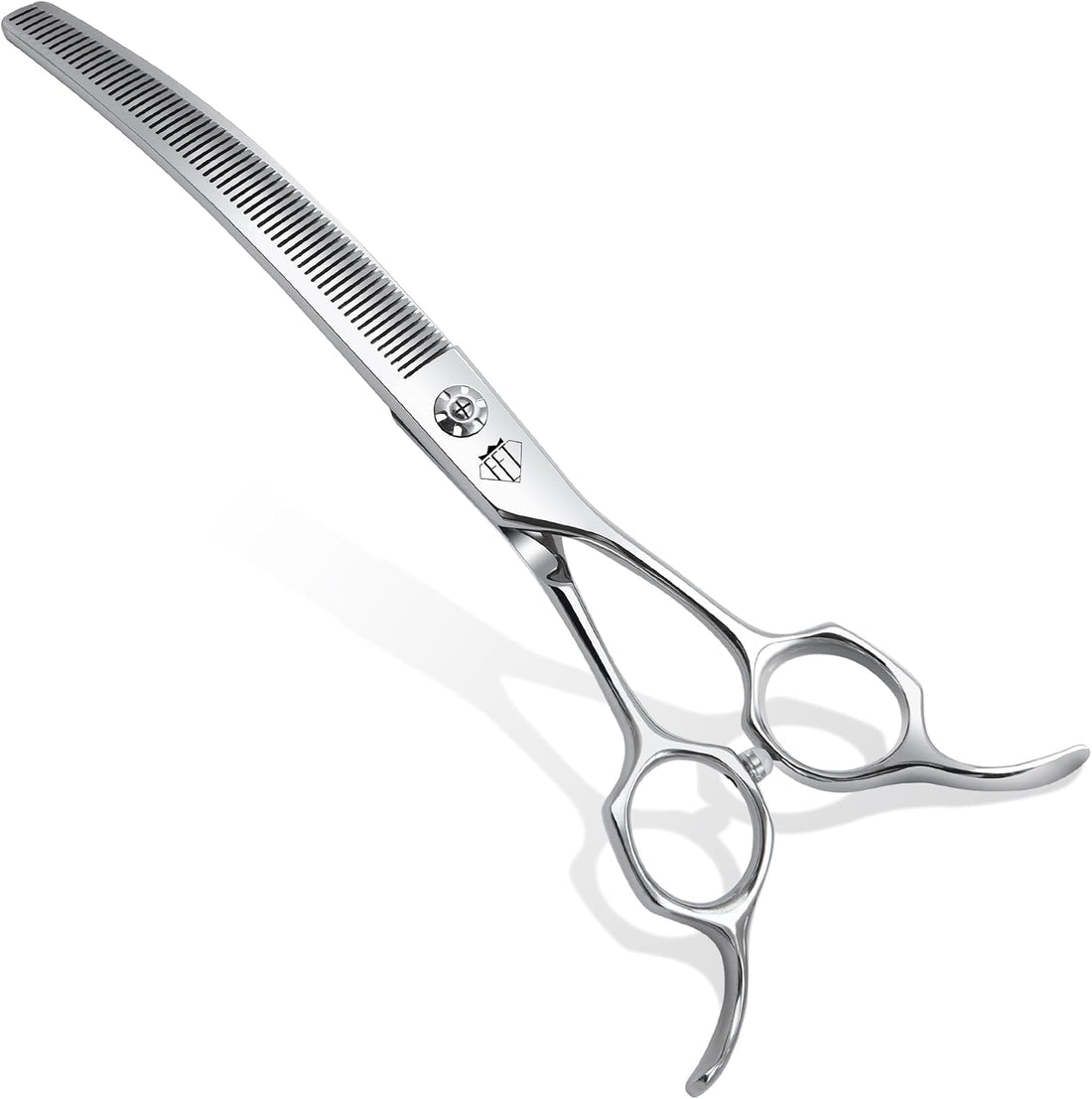 Professional Curved Thinning Scissors for Dog Grooming