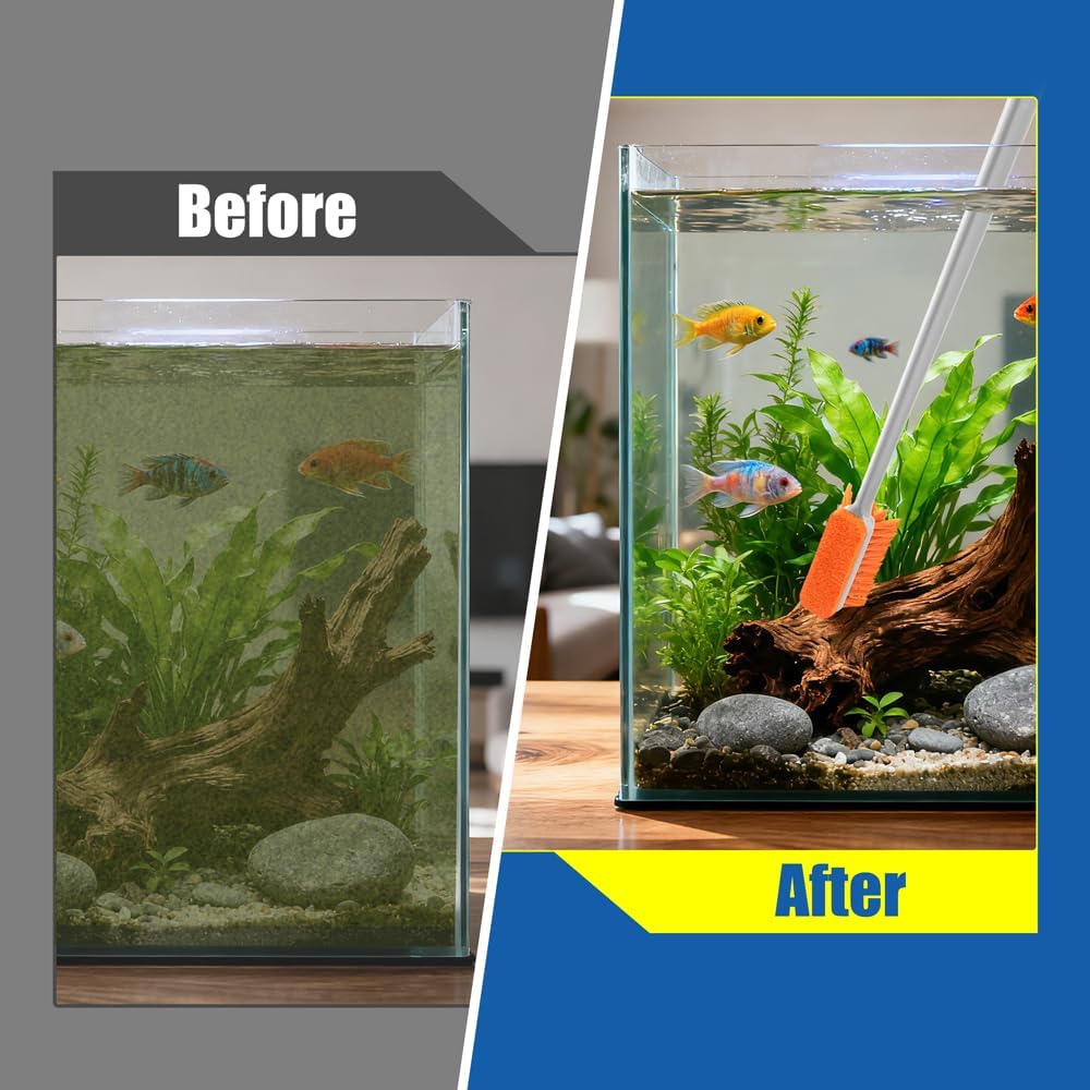 DaToo Small Glass Aguarium Cleaning Tool Algae Scraper for Acrylic
