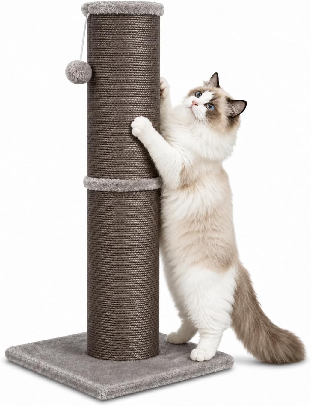 Cat Scratching Post with 5.5 Inch Diameter Sisal Post, 32 Inch