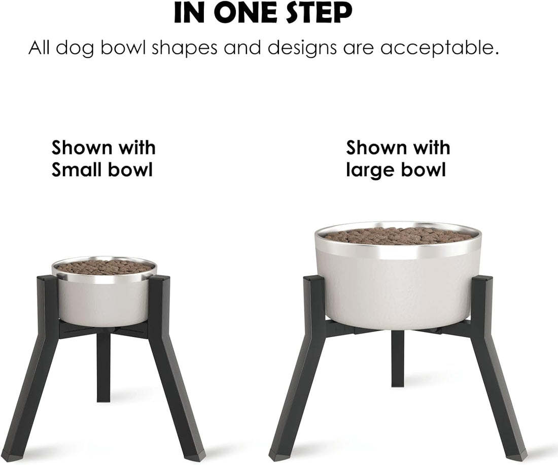 TIDANT Dog Bowl Stand for Medium Large Dogs