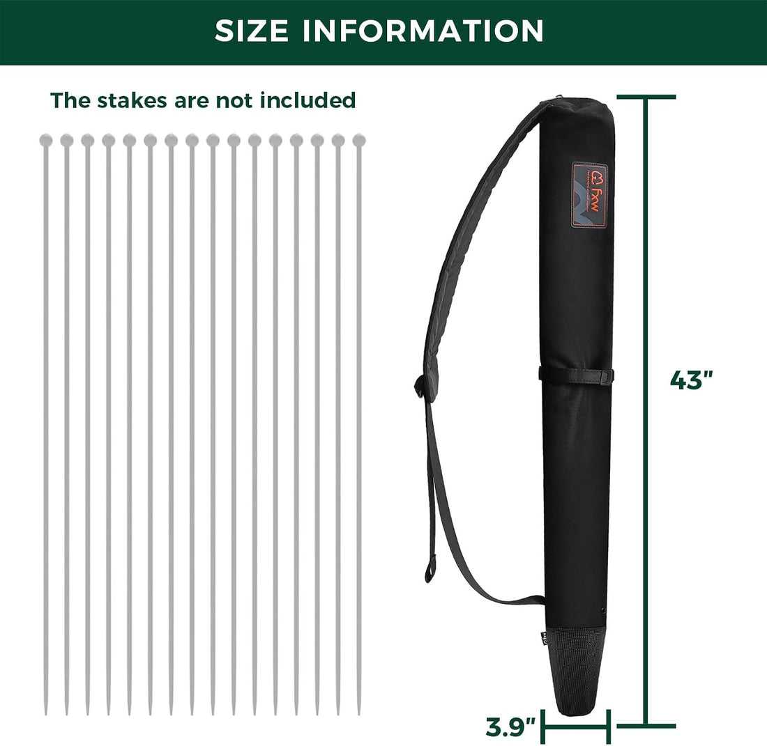 FXW Stake Bag Designed for Storing and Carrying While Camping