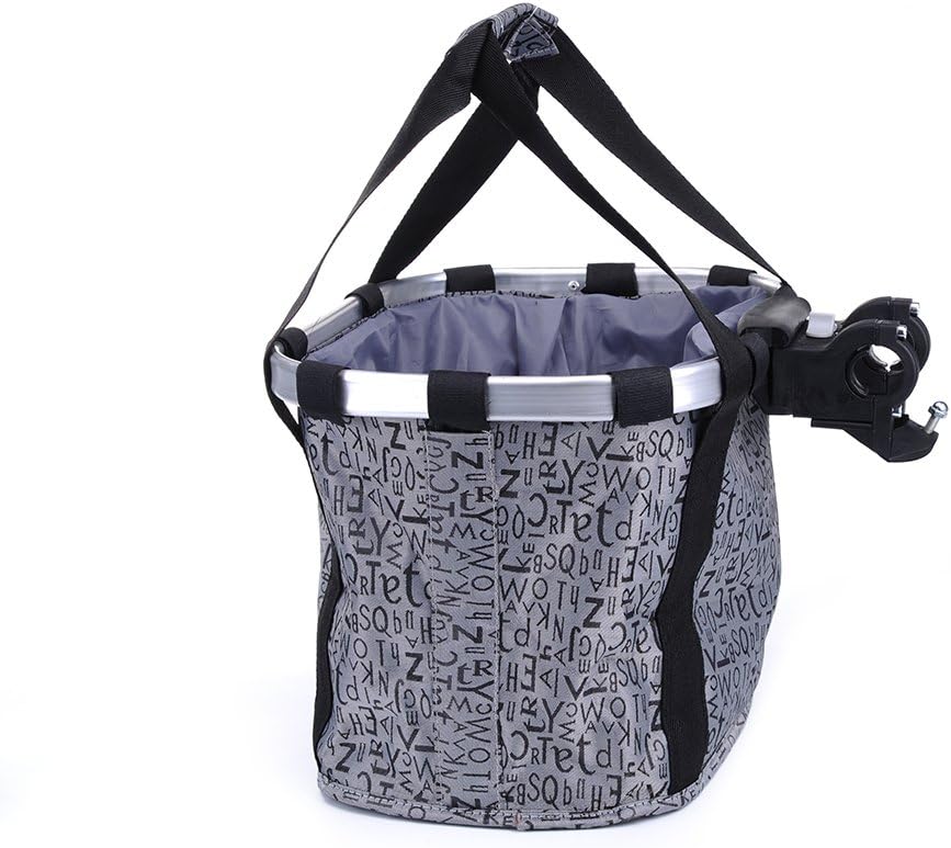 Pet Dog Bike Basket & Carrier Bag- Foldable Detachable Pet Travel
