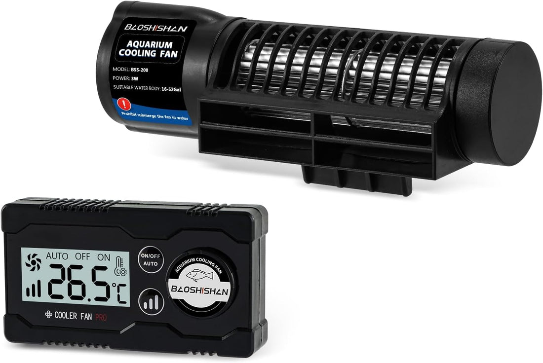 BAOSHISHAN Aquarium Chiller Fan with Auto Temperature Control