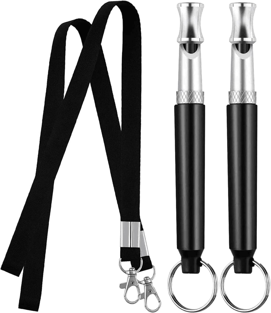 Dog Whistle, 2 PACK Ultrasonic Dog Whistle to Stop Barking Neighbors