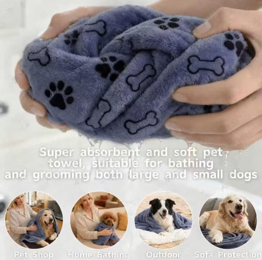 3PCS Dog Bath Supplies,Dog Bath Brush | Dog Washing Gloves