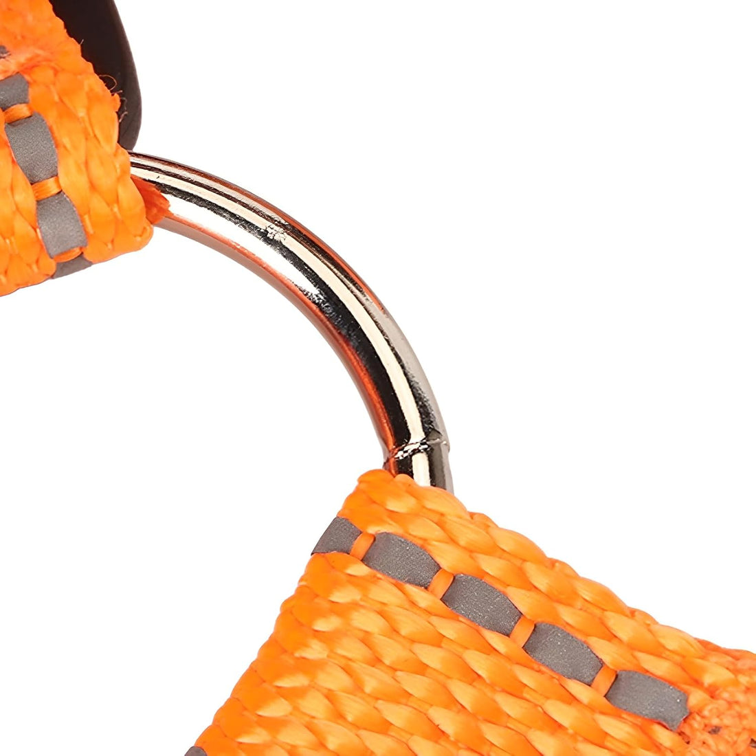 Adjustable Dog Headcollar Muzzle, Nylon, Orange