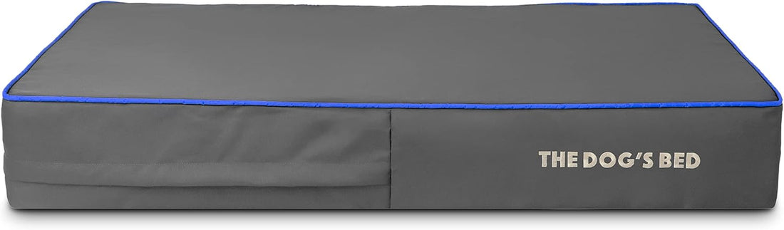 The Dog’s Bed Replacement Outer Cover, Linen Fabric, Grey Linen