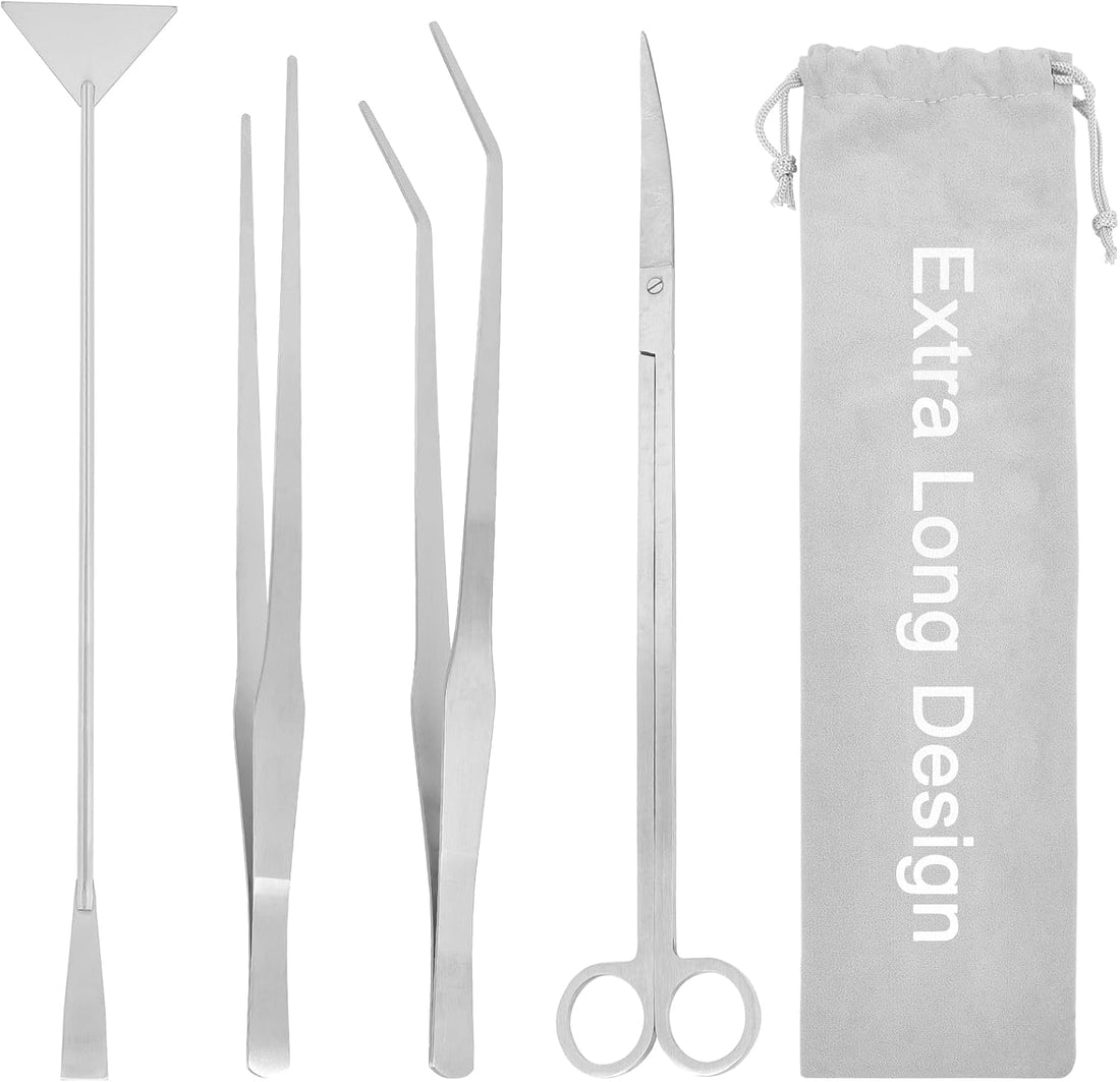 15Inch Extra Long Design Aquarium Aquascaping Tool Kit