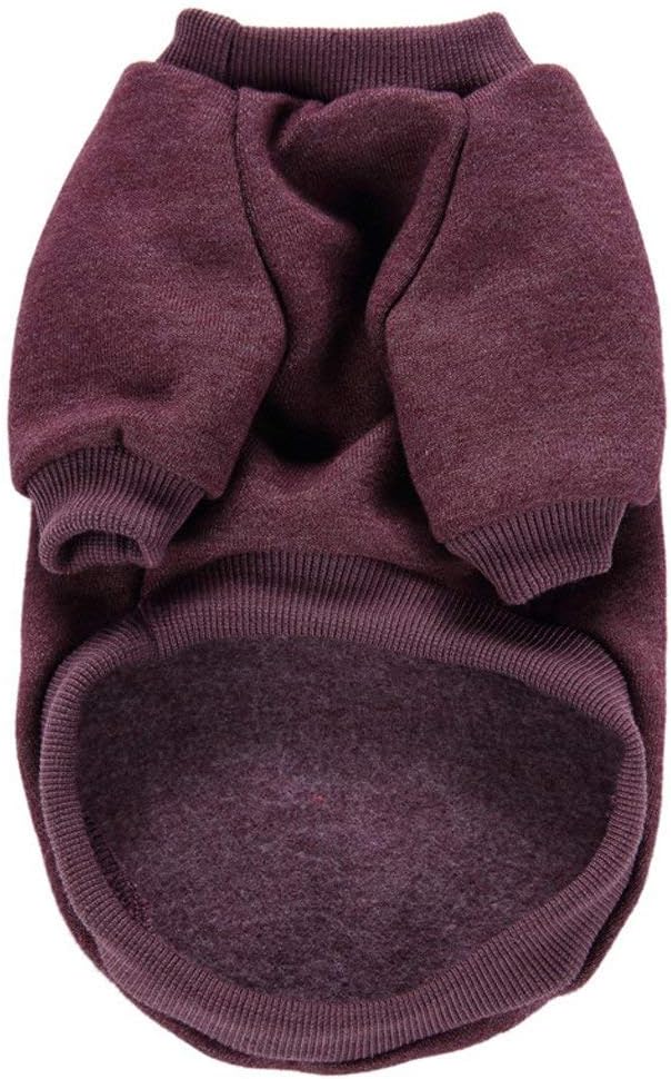 Dog Sweaters for Small Dogs, Soft Fleece Puppy Clothes