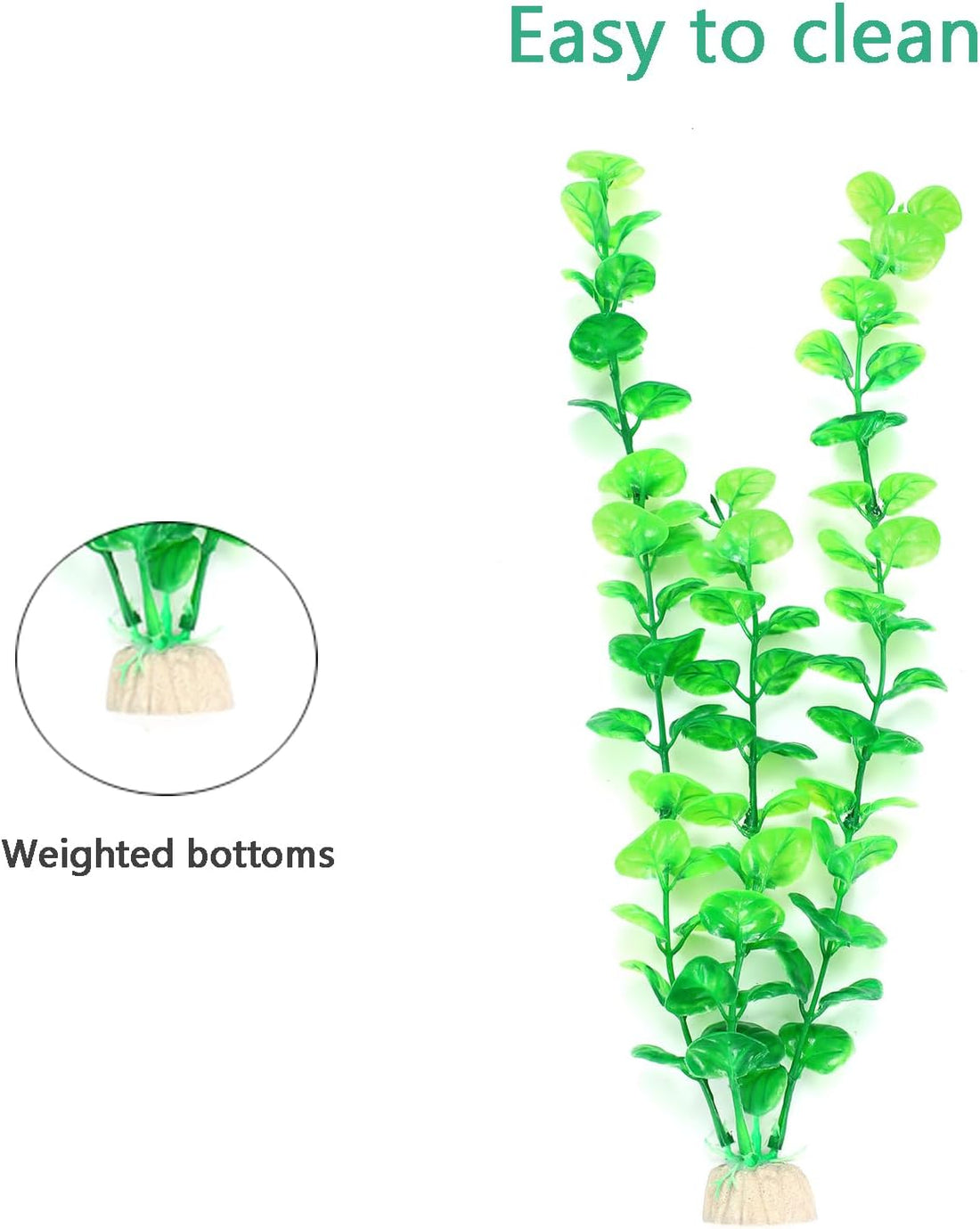 AQUANEAT Artificial Fish Tank Plants