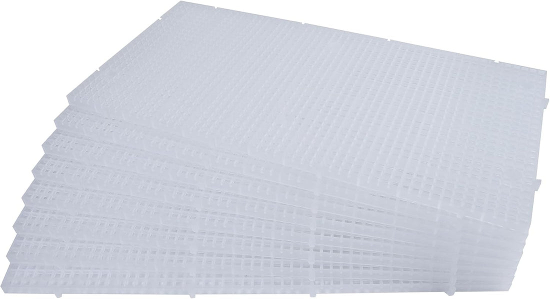 ALEGI Aquarium Grid Isolate Board Divider Fish Tank Bottom Black
