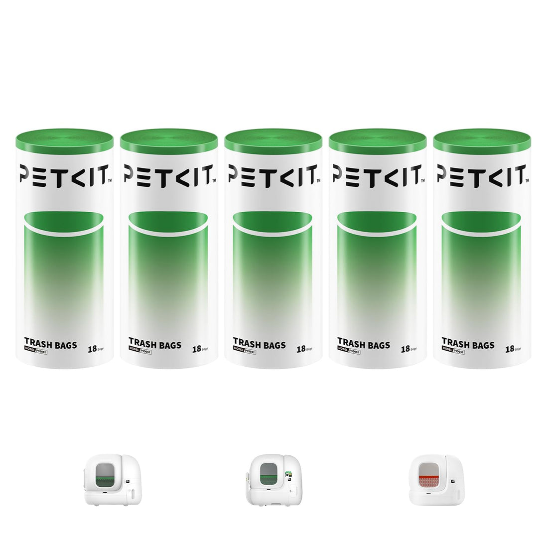 PETKIT Replacement Trash Bag Waste Bag for PuraMax 2/PUROBOT Max Pro