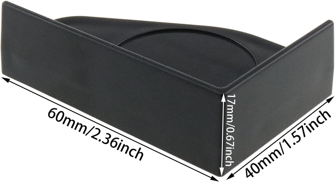 heyous 4PCS Black Plastic Fish Tank Corner Protector Aquarium Glass