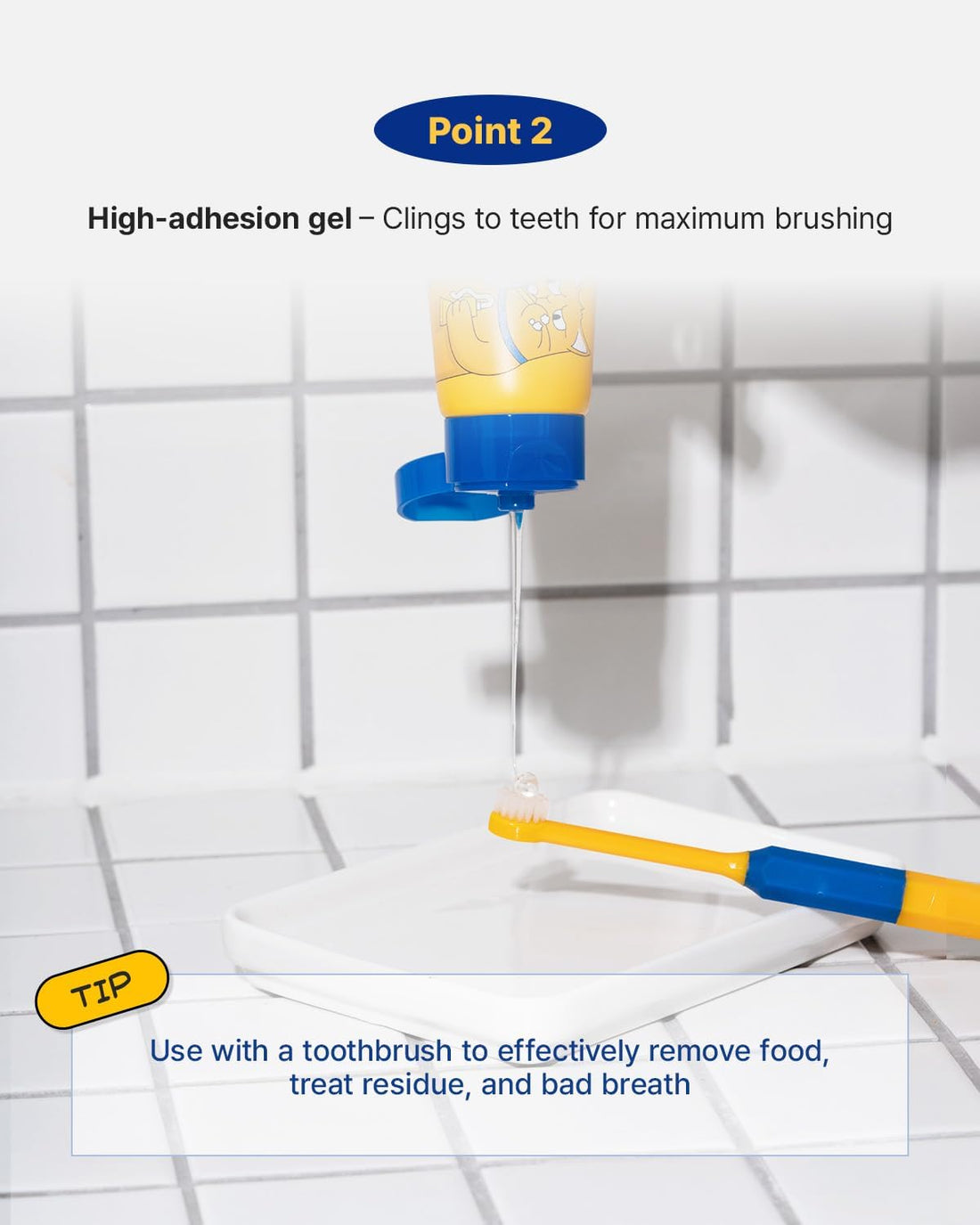 PETHROOM Dental Clean Toothpaste Plus for Dogs & Cats
