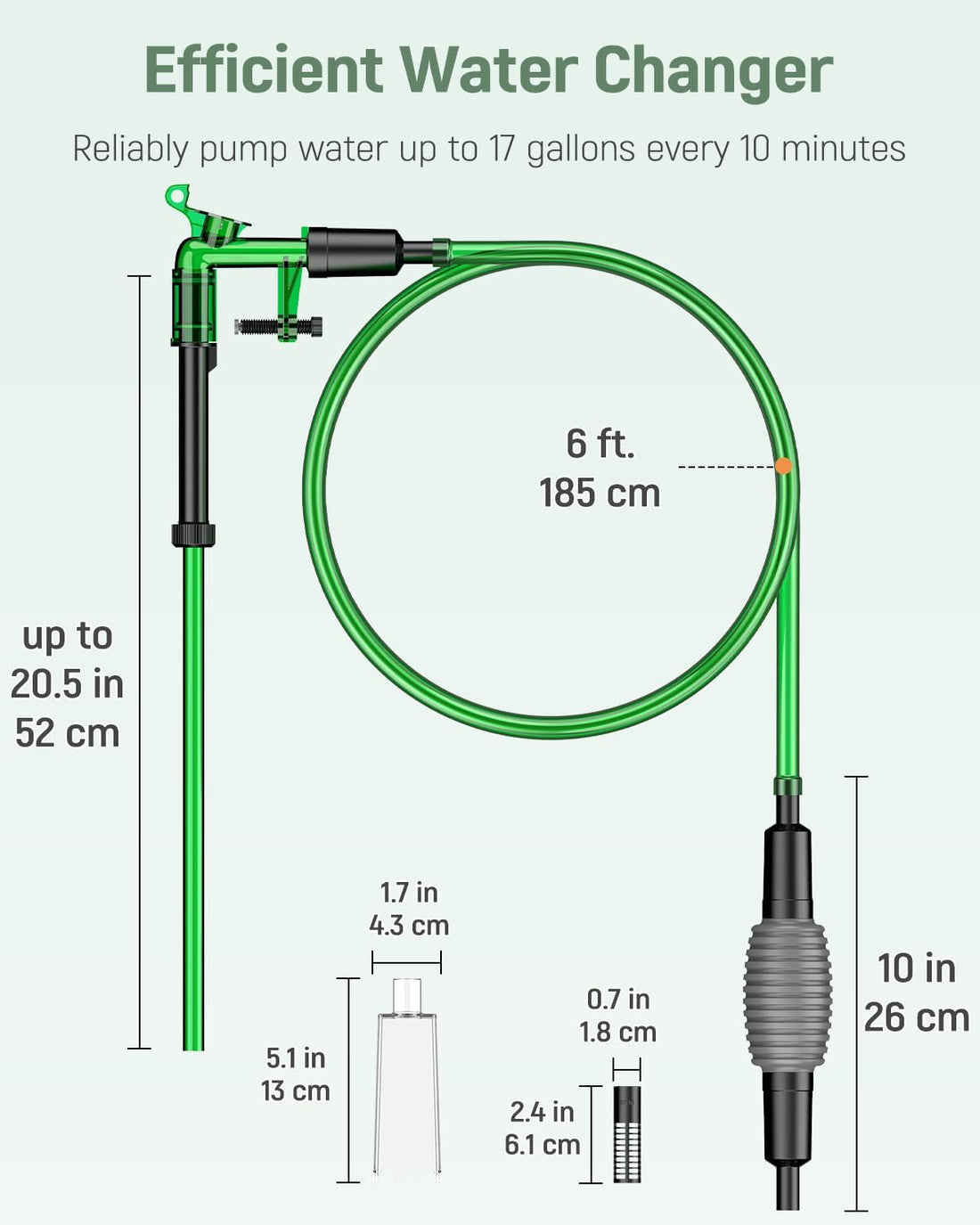 Pawfly Aquarium Water Changer Kit