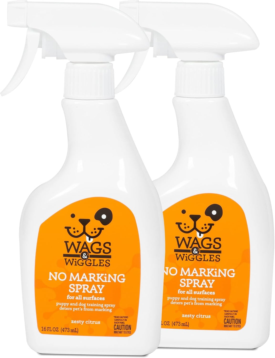 Wags & Wiggles No-Marking Deterrent Training Spray, 16 Fl Oz