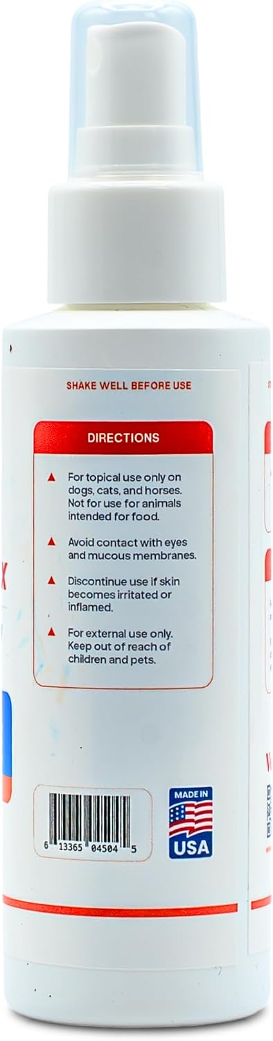 vetr Skin Guard Max Chlorhexidine Miconazole Cleansing Spray, 120mL