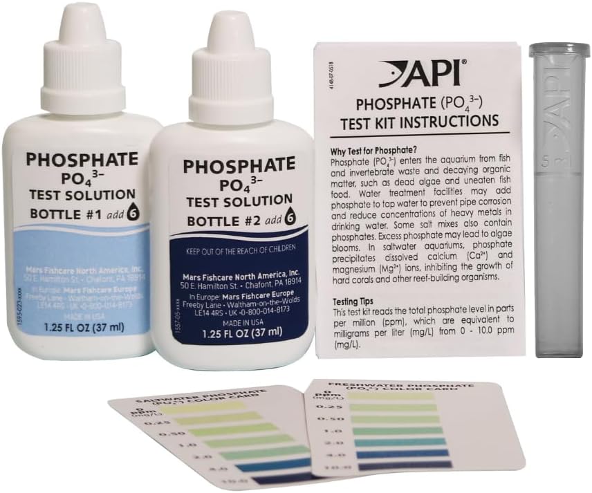 API Phosphate and GH & KH Test Kits for Freshwater Aquariums