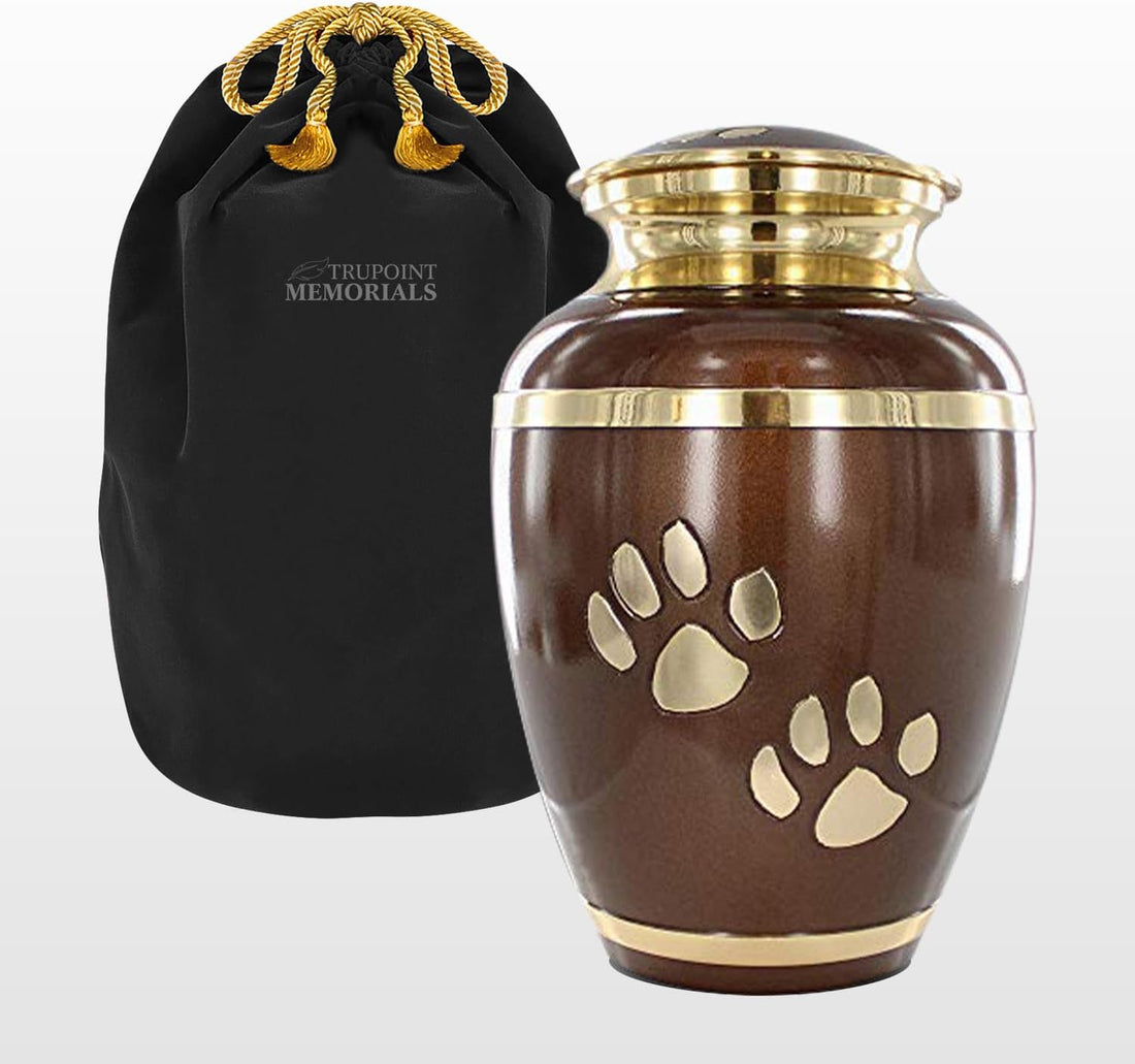 Trupoint Memorials Pet Urn for Dogs and Cats Ashes