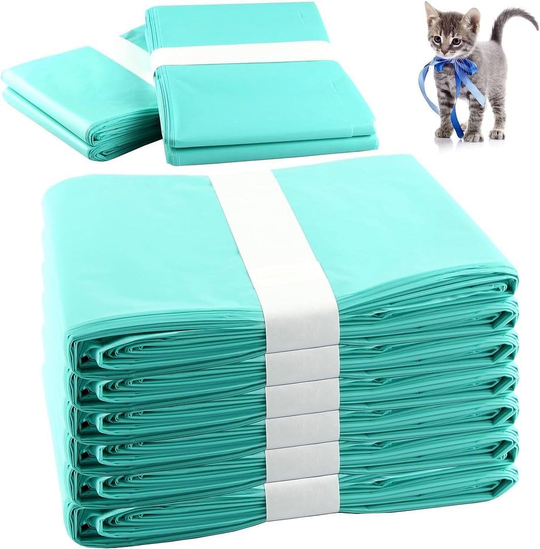 8 Pack Cat Litter Pail Liner Refills Bags Compatible with Litter