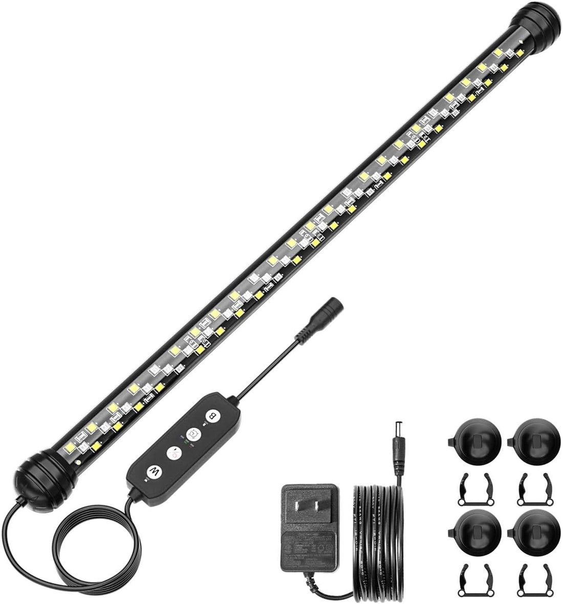 SEAOURA Submersible Led Aquarium Light for Fish Tank with Timer
