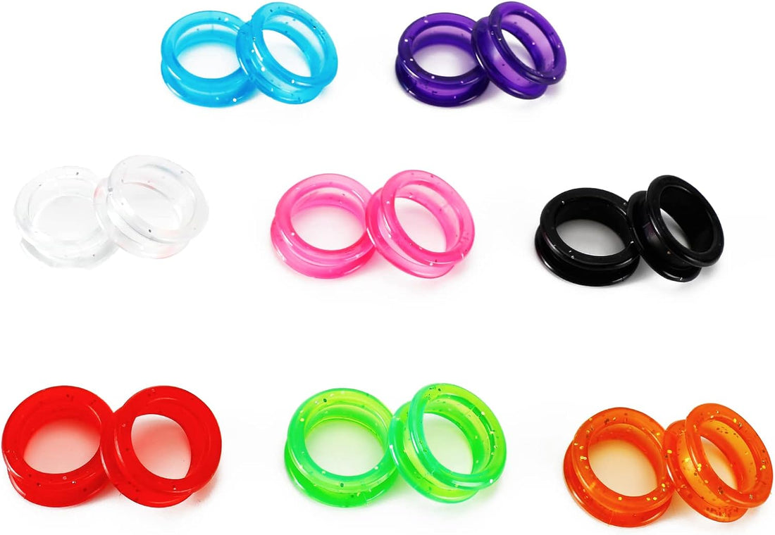 16Pcs Soft Silicone Scissors Finger Rings Silicone Pet Shears Ring