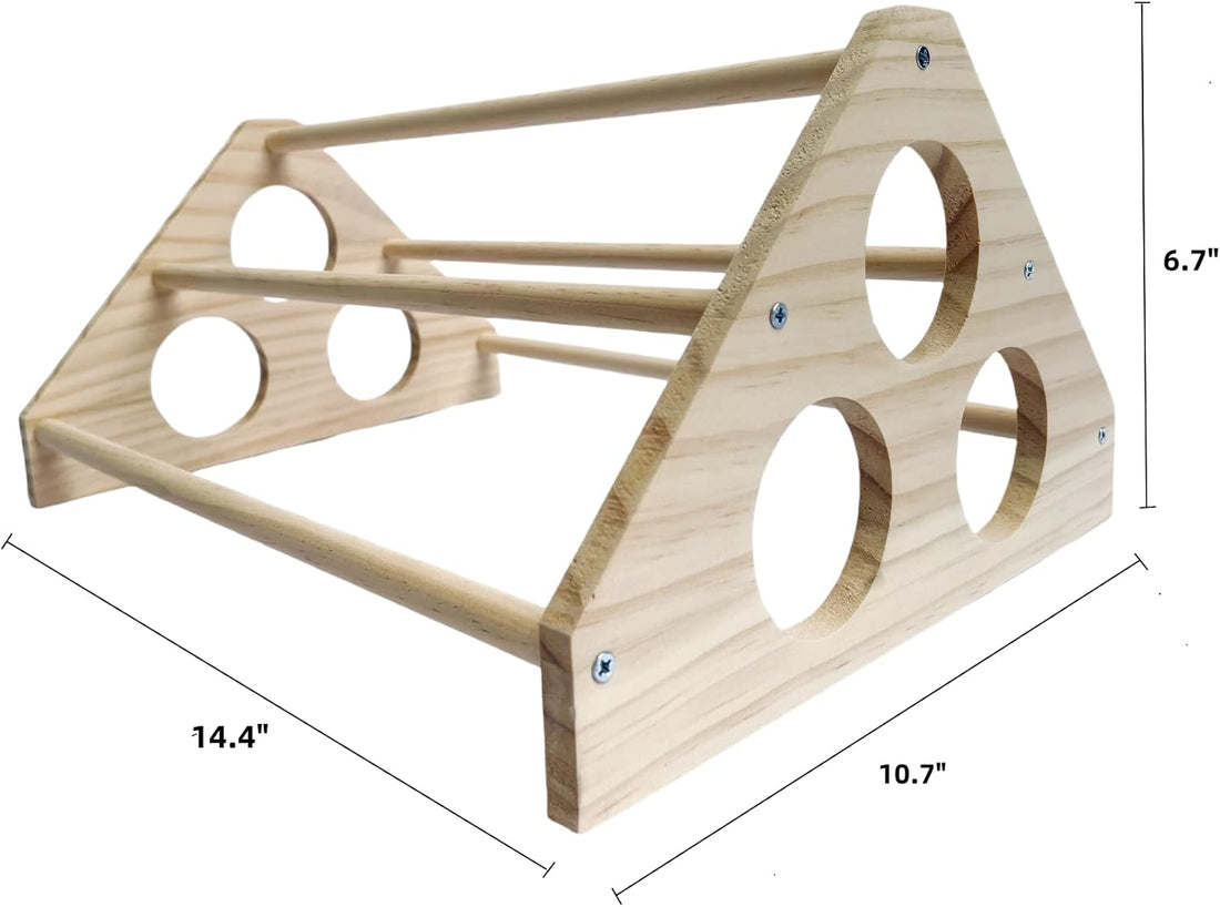 Large Wooden Pine Chick Perch Roosting Bar for Baby Chicks Brooder