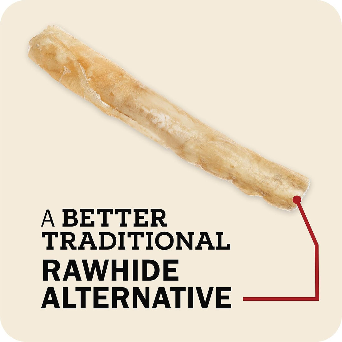 Redbarn Collagen Slims 100% Natural Beef Dog Chew, Single Ingredient