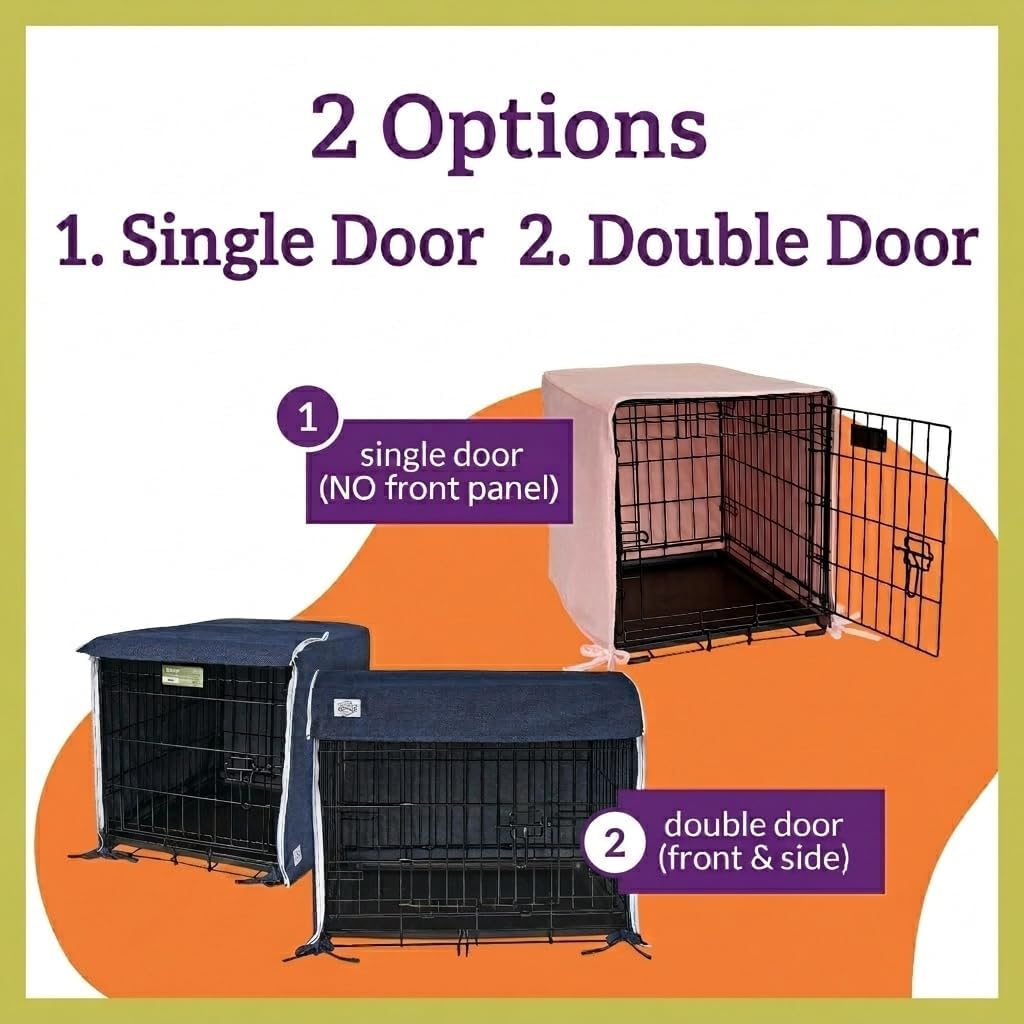 Pet Dreams Dog Crate Cover, Pink, X Small, 18"